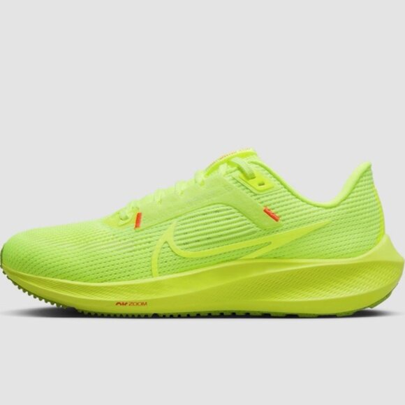 Nike Air Zoom Pegasus 40 Women’s 9.5 Volt Neon Running Shoes - Picture 1 of 14